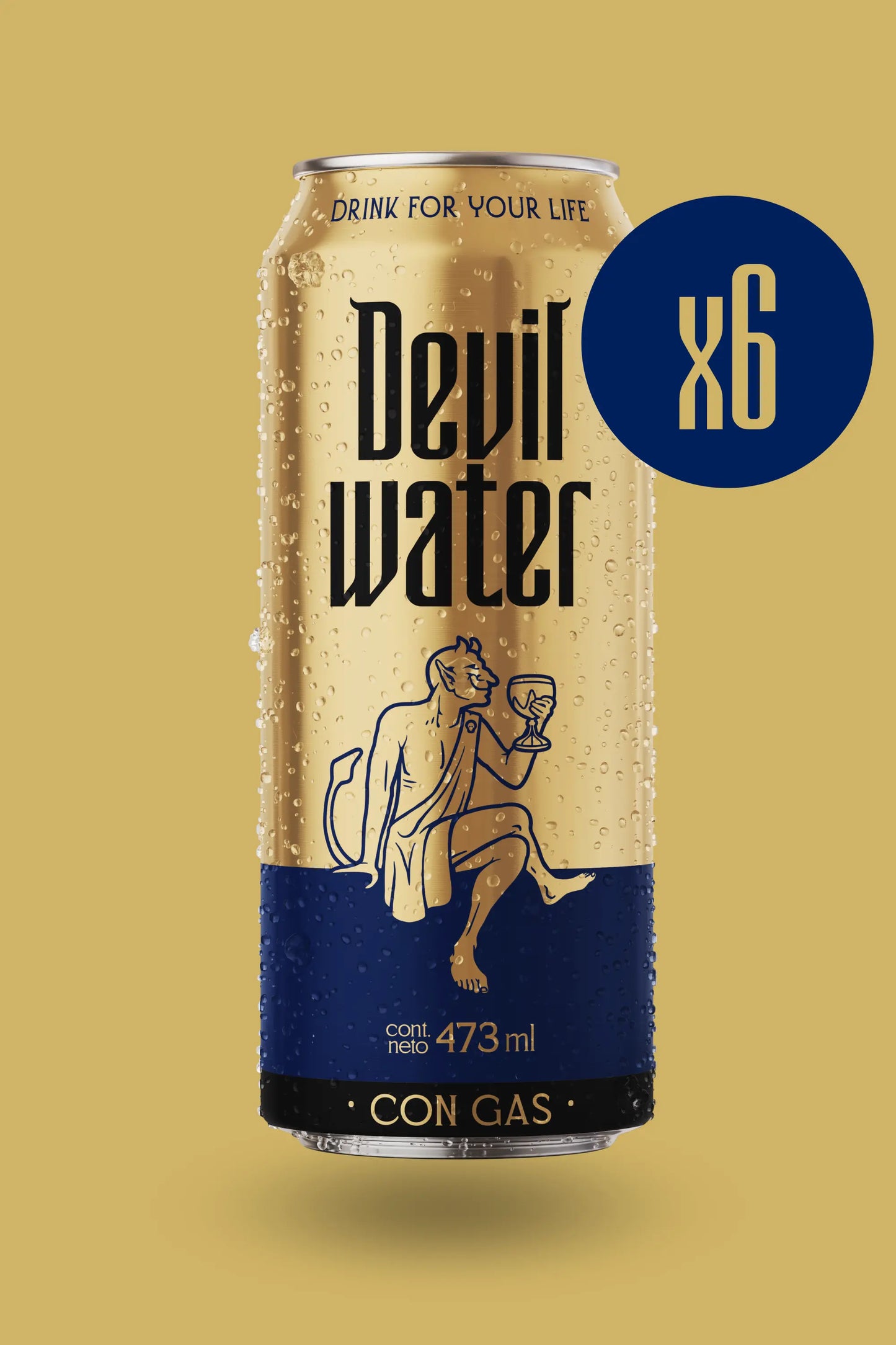 6 Pack Con Gas Inferno