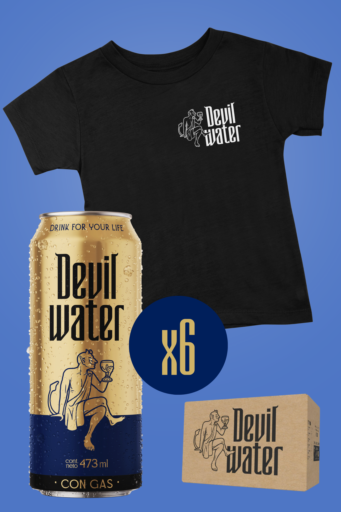 Devil's Shirt + 6 pack