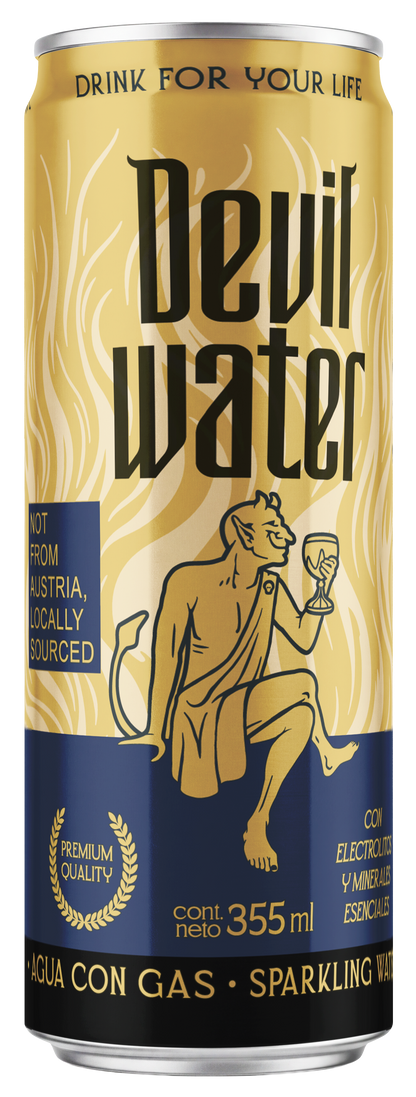 12 Latas de agua con y sin gas The Perfect Dozen